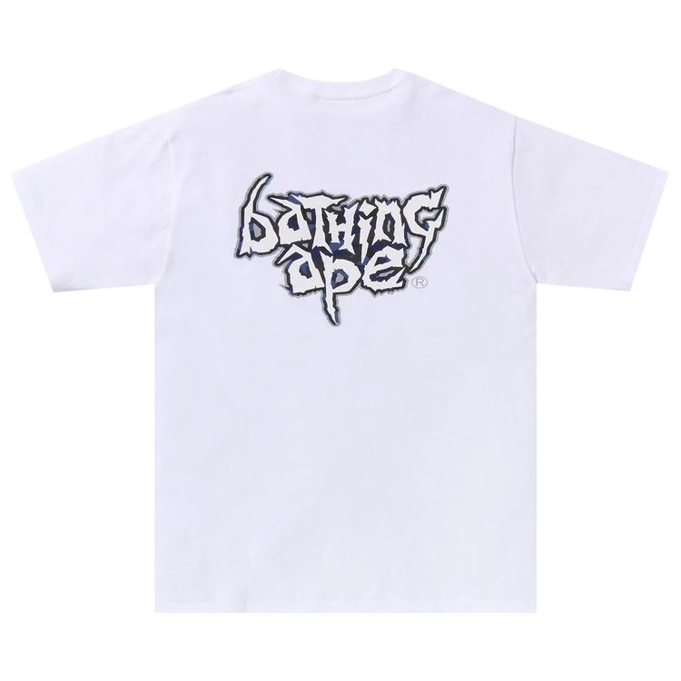 BAPE Color Camo Mad Ape Tee White