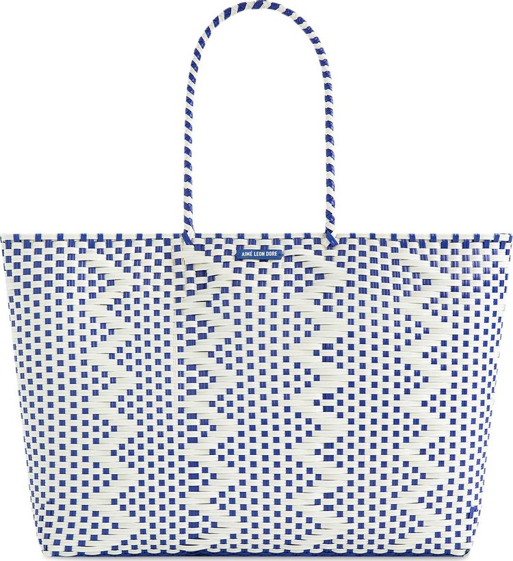 Aime Leon Dore Paralia Woven Tote Bag Navy