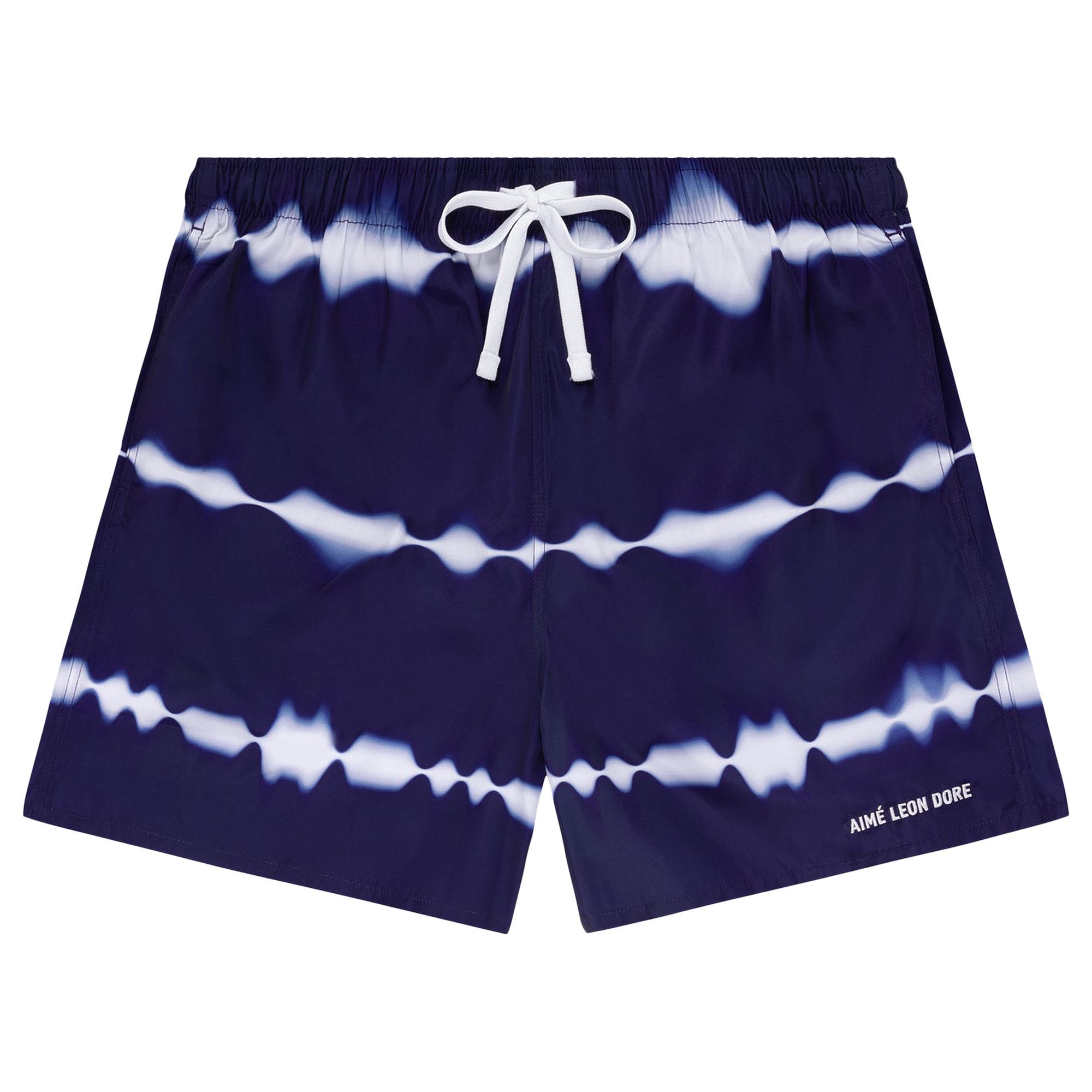 Buy Aime Leon Dore Tie Dye Swim Short Navy SS24WR030 NAVY GOAT