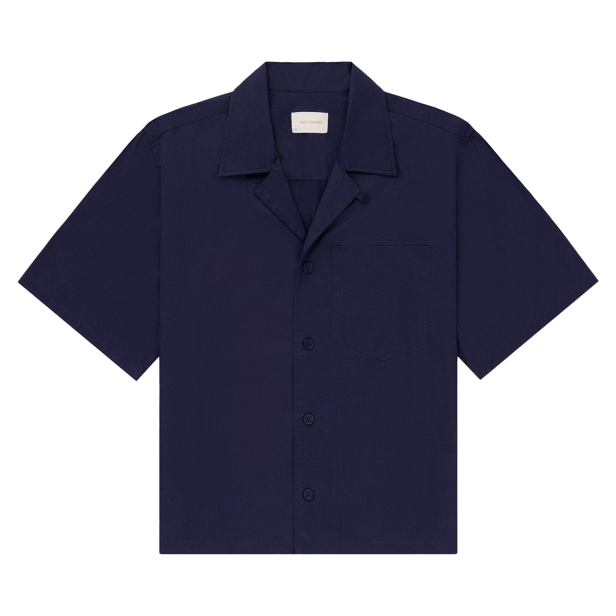 定番の中古商品 Aimé Buy Leon SS24WT009 - 'Eclipse' Shirt Camp Cropped Dore トップス