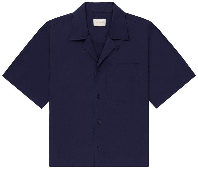 Aime Leon Dore Cropped Camp Shirt Eclipse