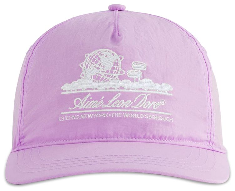 Aime Leon Dore Nylon Unisphere Hat Mauve