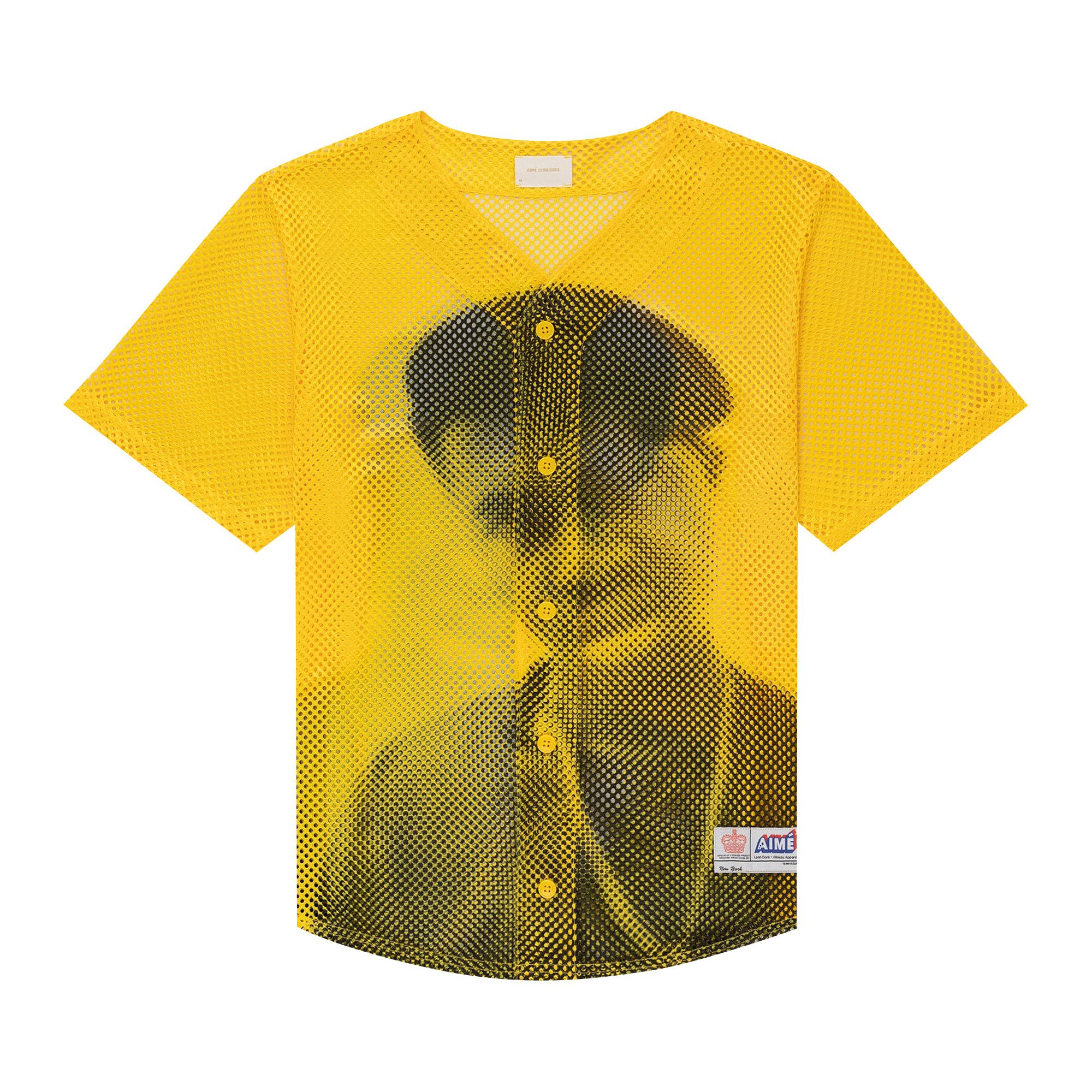 Buy Aimé Leon Dore The Genesis Mesh Baseball Jersey 'Dandelion' - SS24CS005  DAND | GOAT