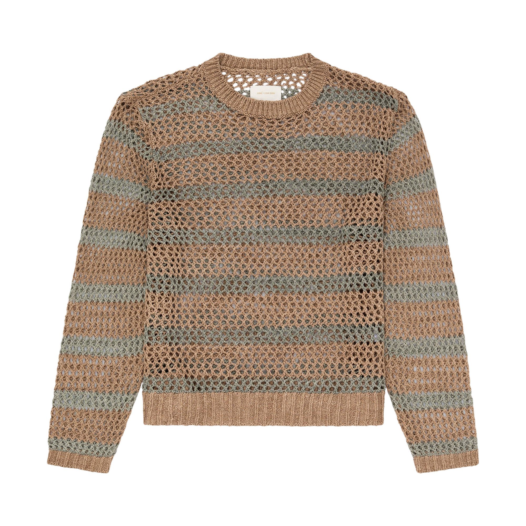 高感度ショップで2023年売れたブランド Knit Loose Dore Leon Aimé Buy Striped Sweater Crewneck トップス