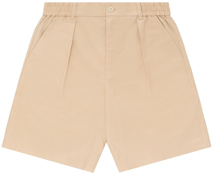 Aime Leon Dore Pleated Bermuda Short Beige