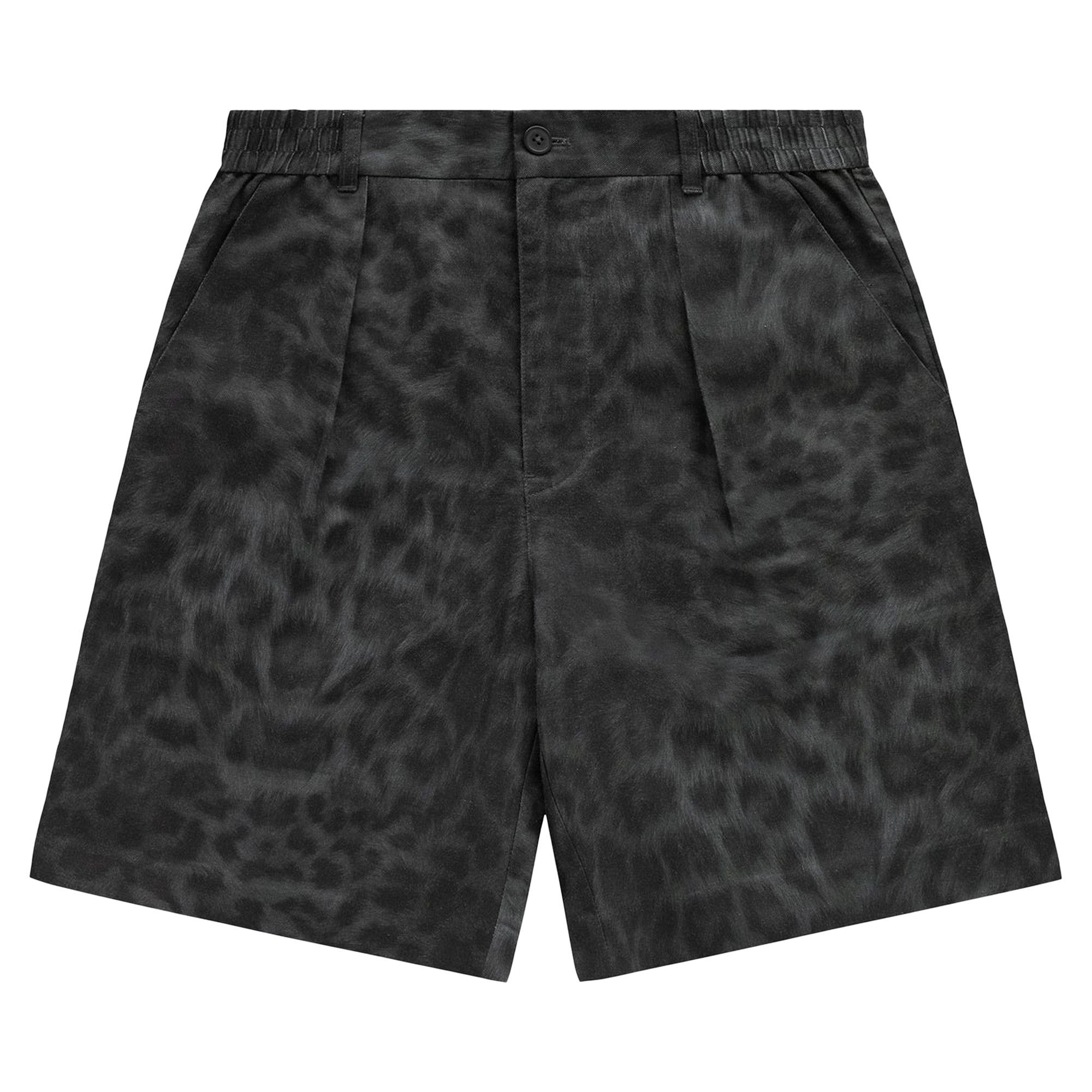 Buy Aimé Leon Dore Pleated Bermuda Short 'Black Leopard