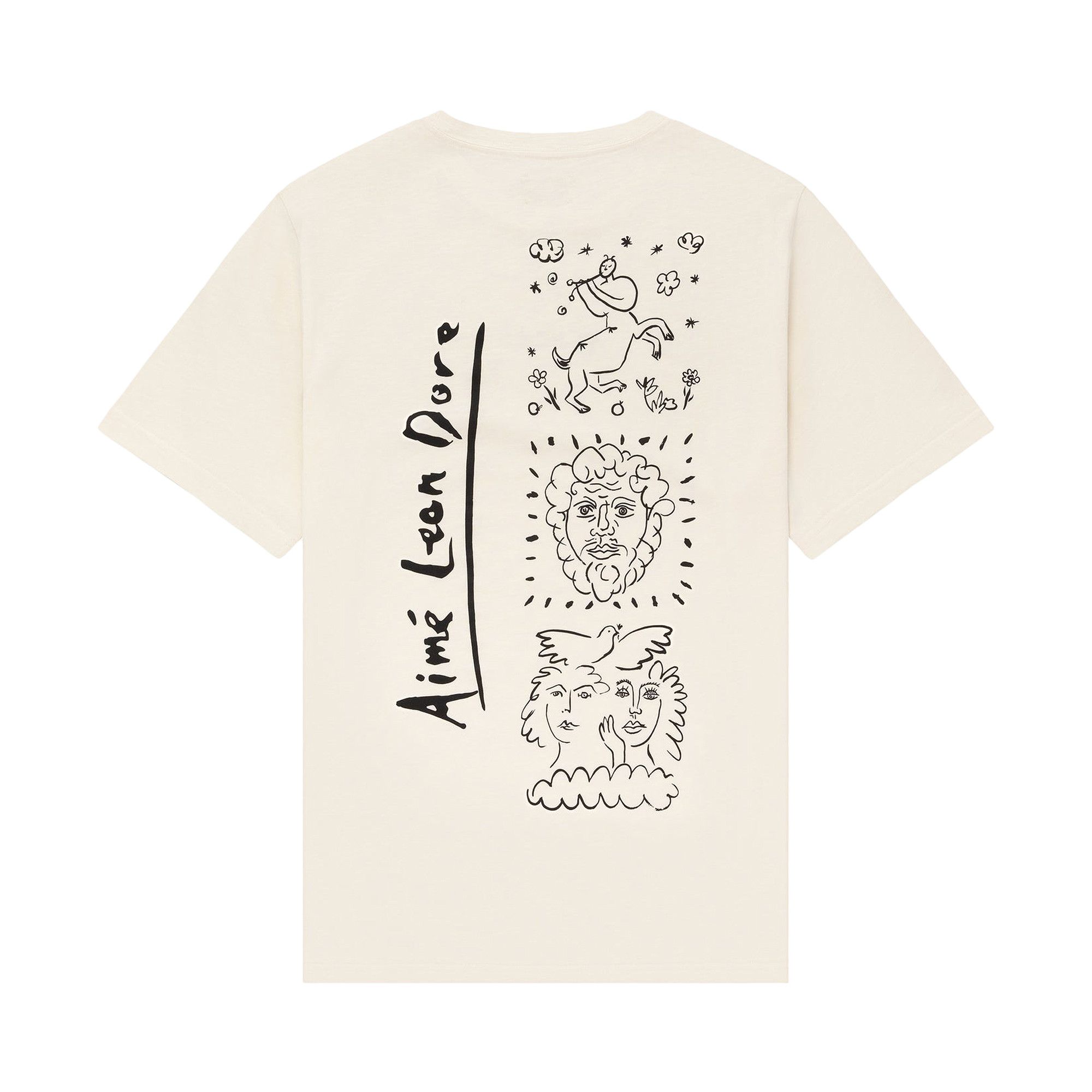 トップス Aime Leon Dore Hydra Souvenir Tee Buy Aimé Leon Dore Hydra Souvenir Tee 'Pristine' - SS24CT018