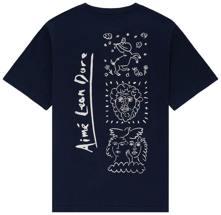 Aime Leon Dore Hydra Souvenir Tee Navy
