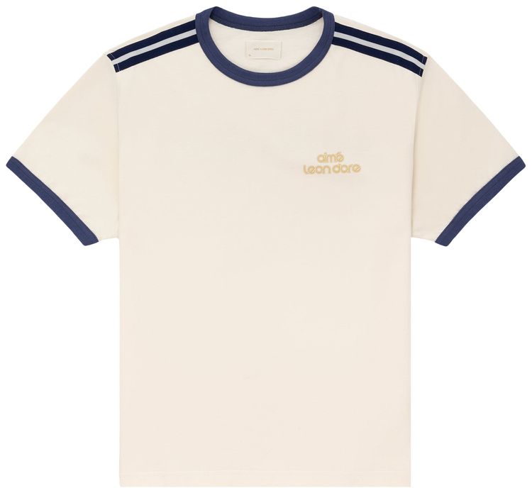 Aime Leon Dore Retro Ringer Tee Bone
