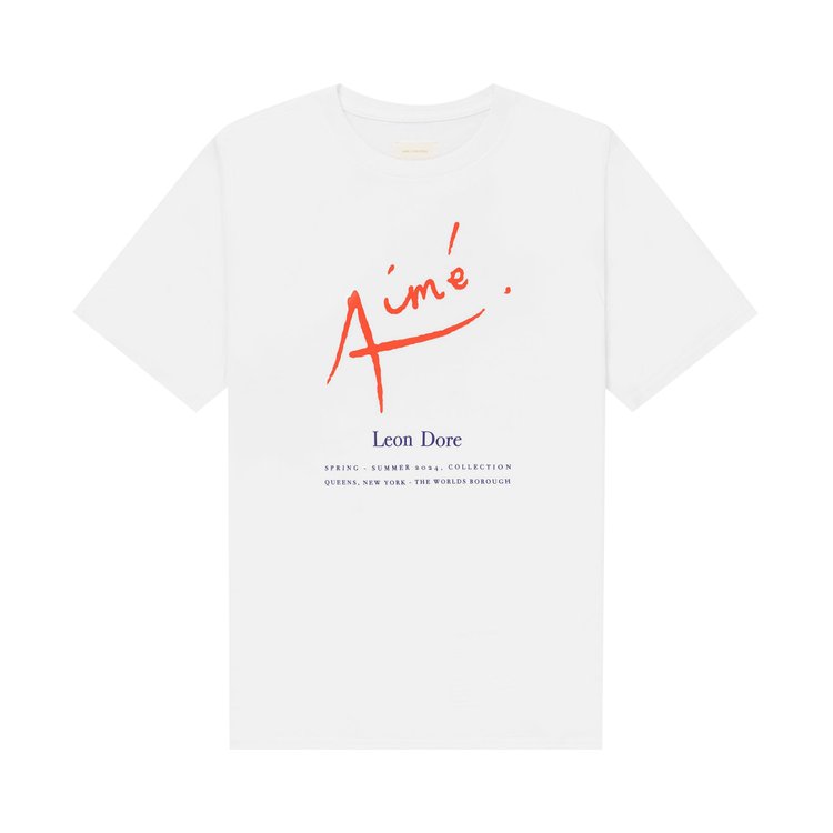 Aime Leon Dore Gallery Tee Bright White