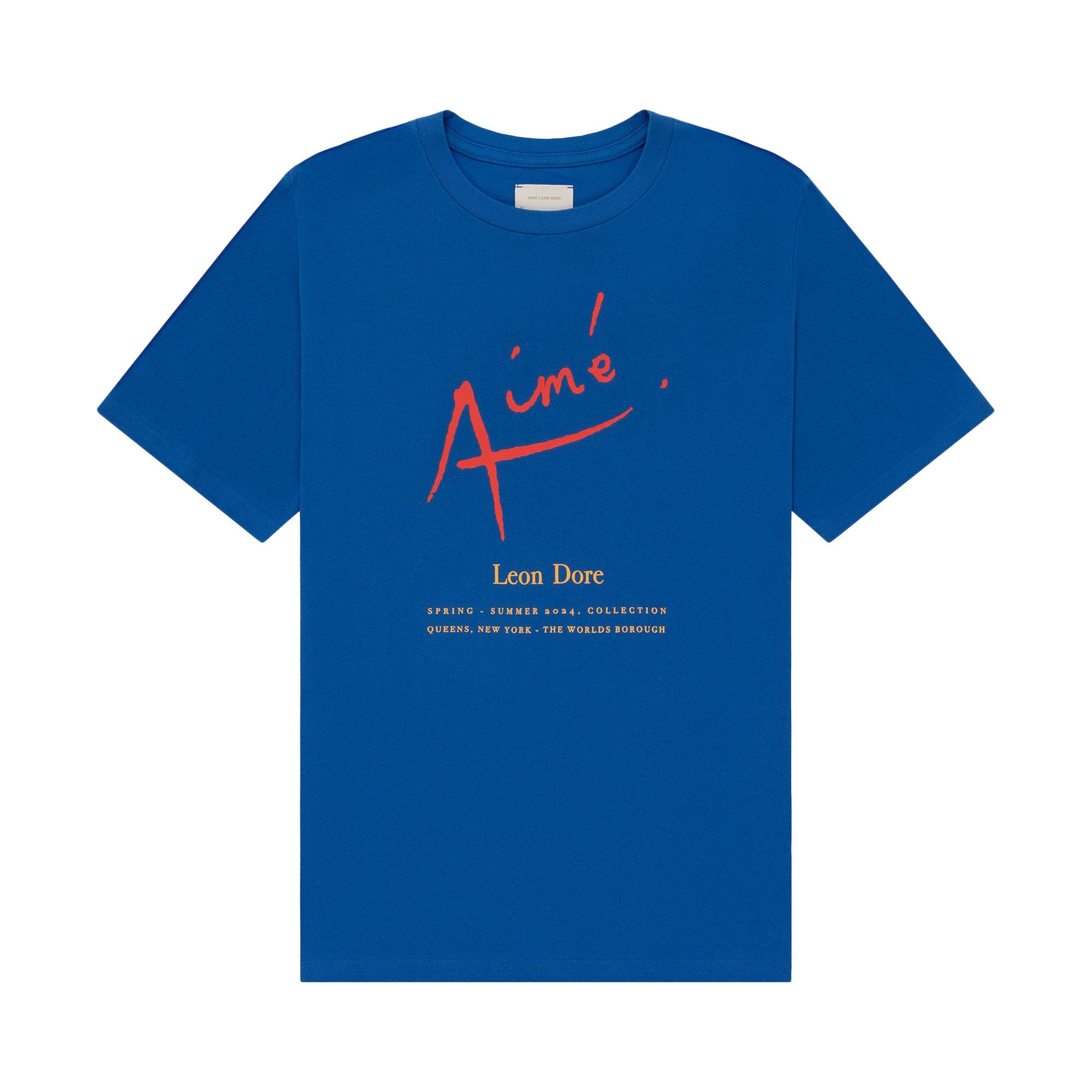Buy Aimé Leon Dore Gallery Tee 'Nebulas Blue' - SS24CT014