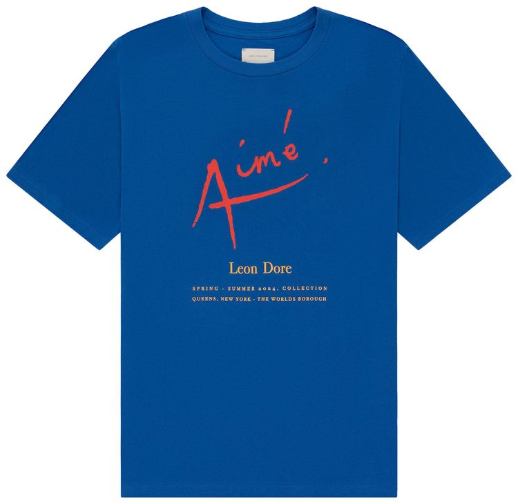 Aime Leon Dore Gallery Tee Nebulas Blue