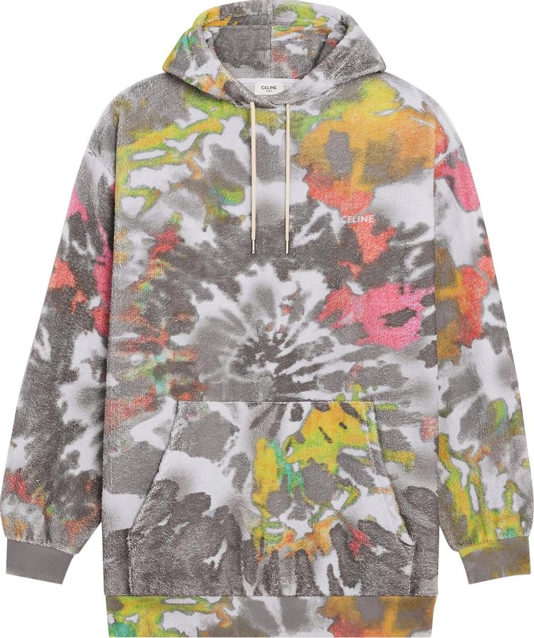 CELINE Oversized Hoodie MulticolorOff White