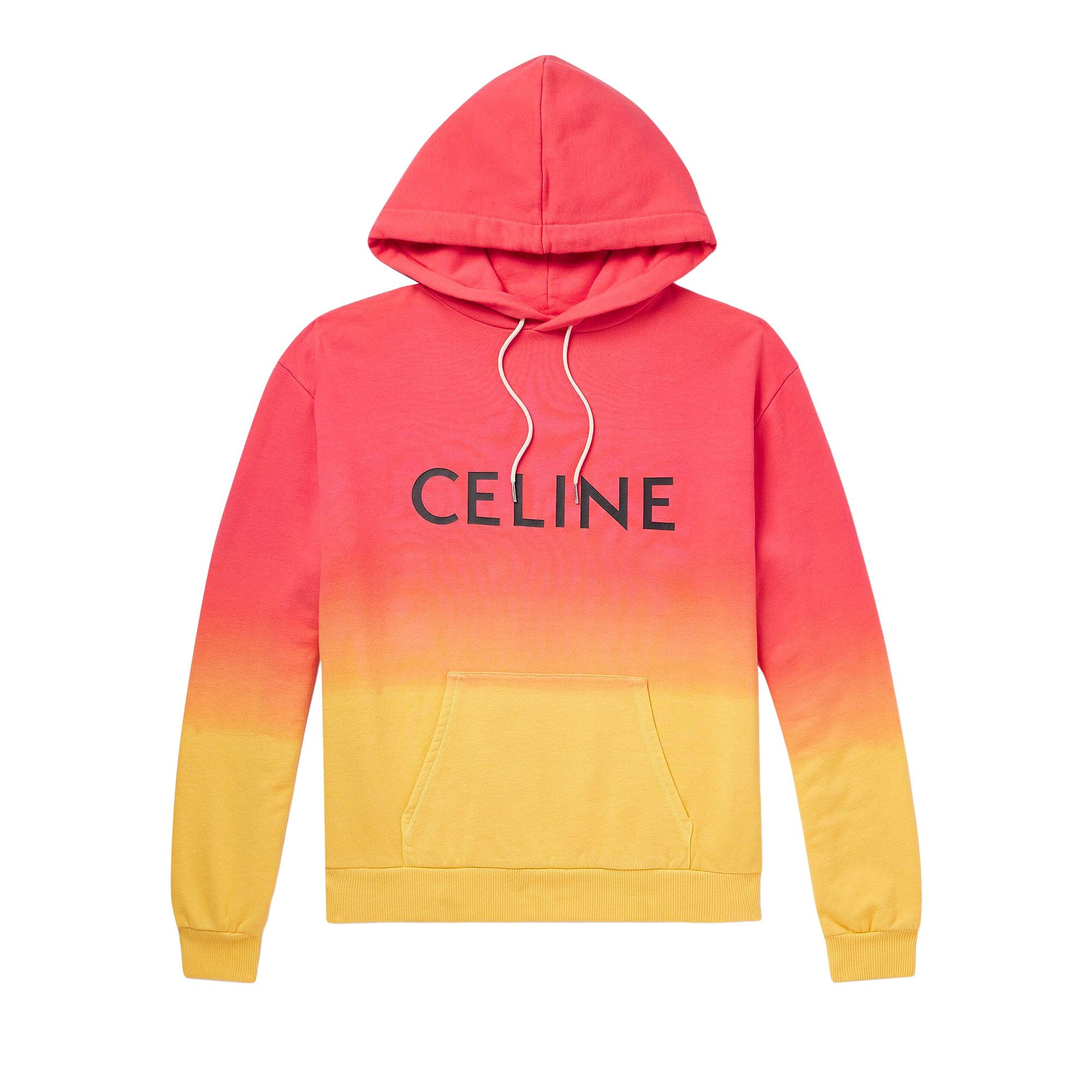 Size xs CELINE Loose Hoodie Sunset Black