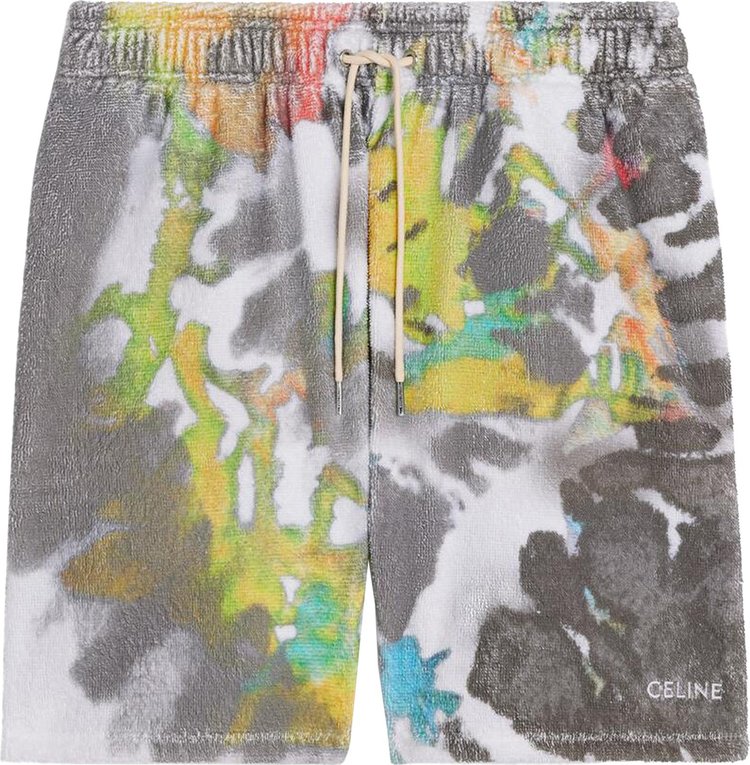 CELINE Shorts MulticolorOff White