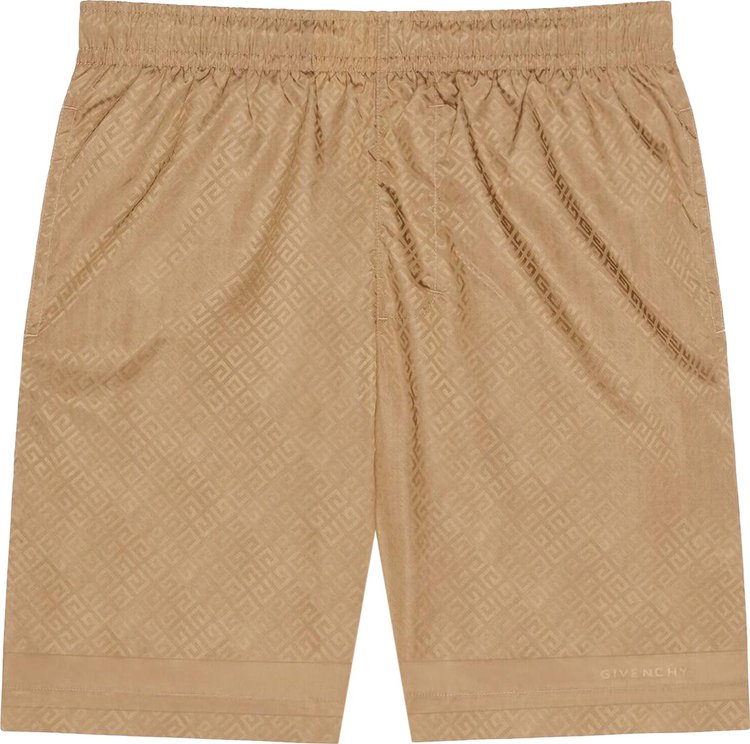 Givenchy Long Swimshorts Tan