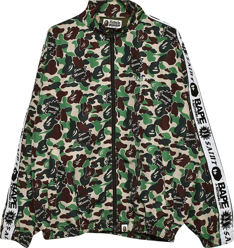 Saint Michael St Ape Track Jacket Camouflage