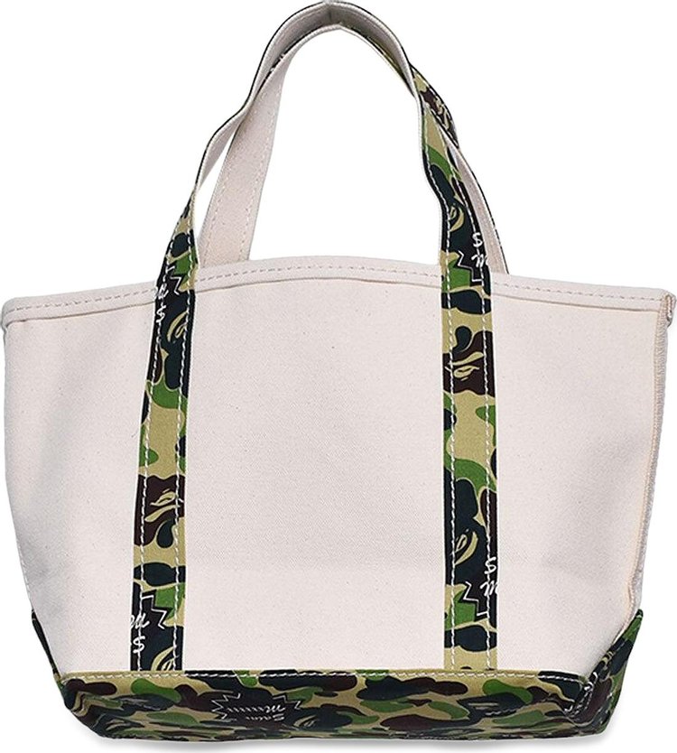 Saint Michael Ape Medium Tote Bag White Camo