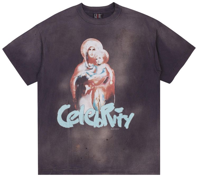 SAINT Mxxxxxx Celebrity Short Sleeve Tee Black