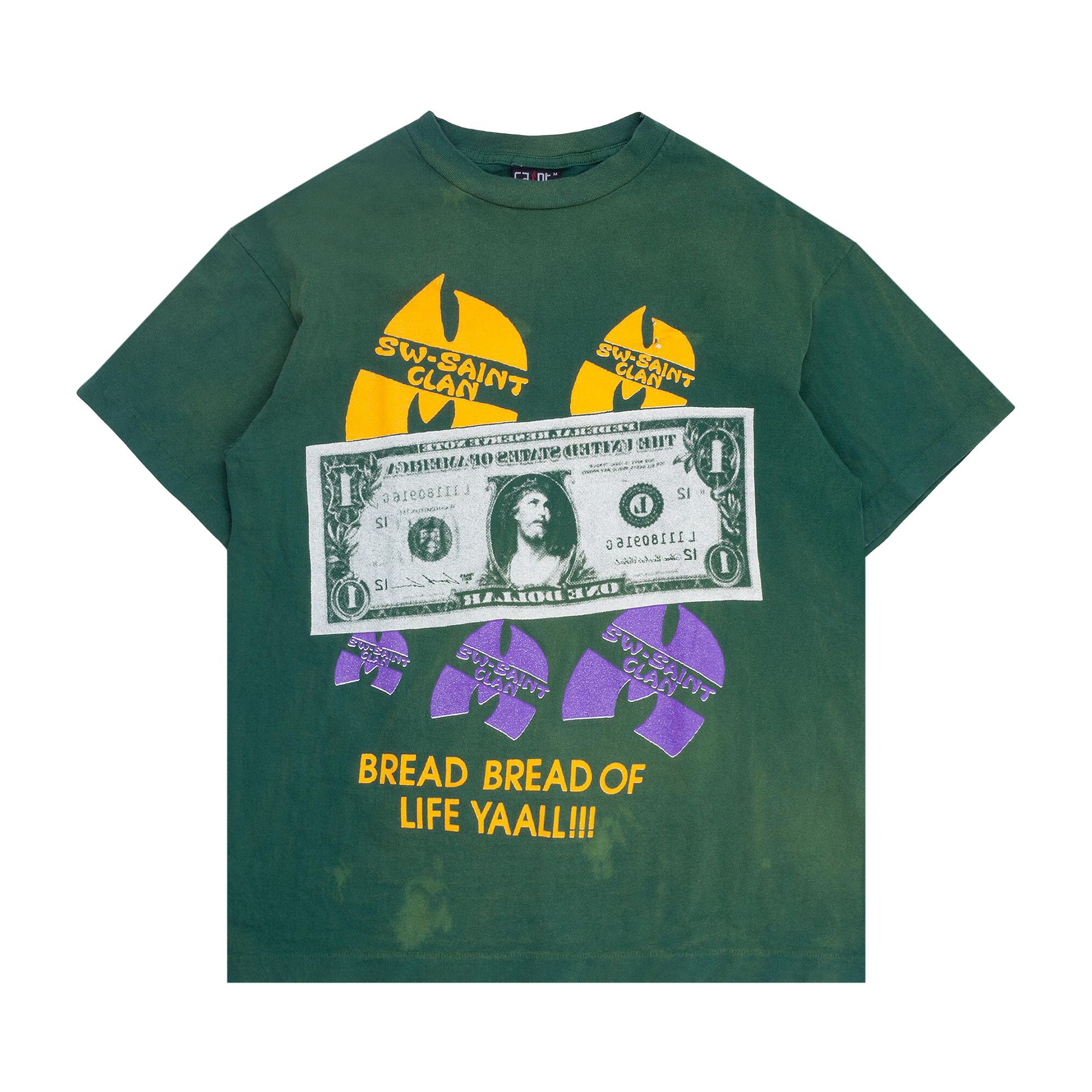 さ*様 ysano みっくすばすけっと　LOD-01 Buy SAINT Mxxxxxx Saint Clan Short-Sleeve Tee 'Green' - SM YS8