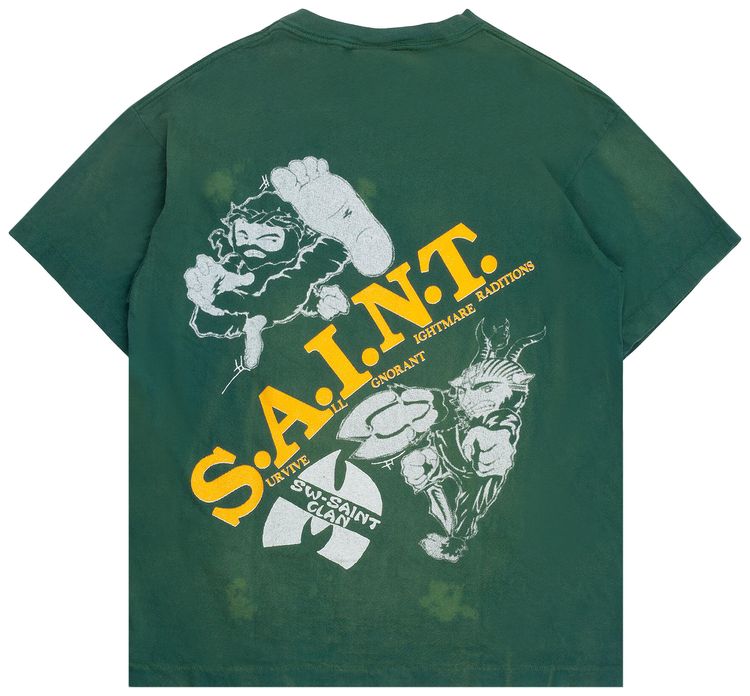 Saint Michael Saint Clan Short Sleeve Tee Green