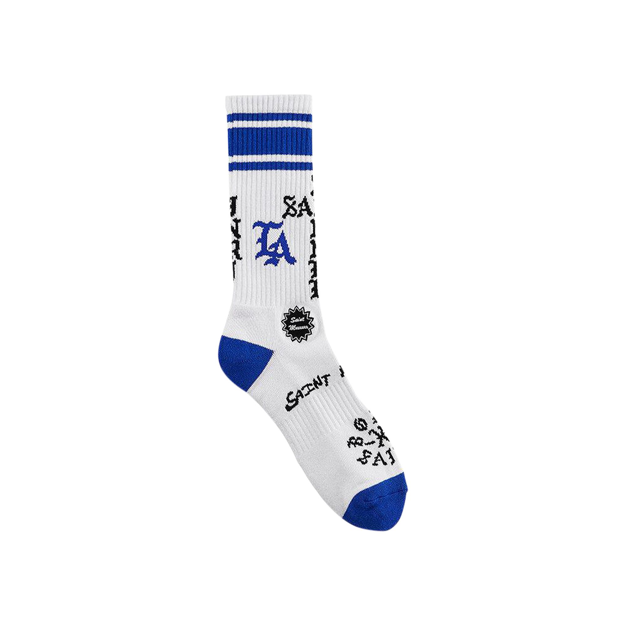 Buy Saint Michael x Born x Raised LA Socks 'White' - SM YS8 0000 C13 | GOAT  MX