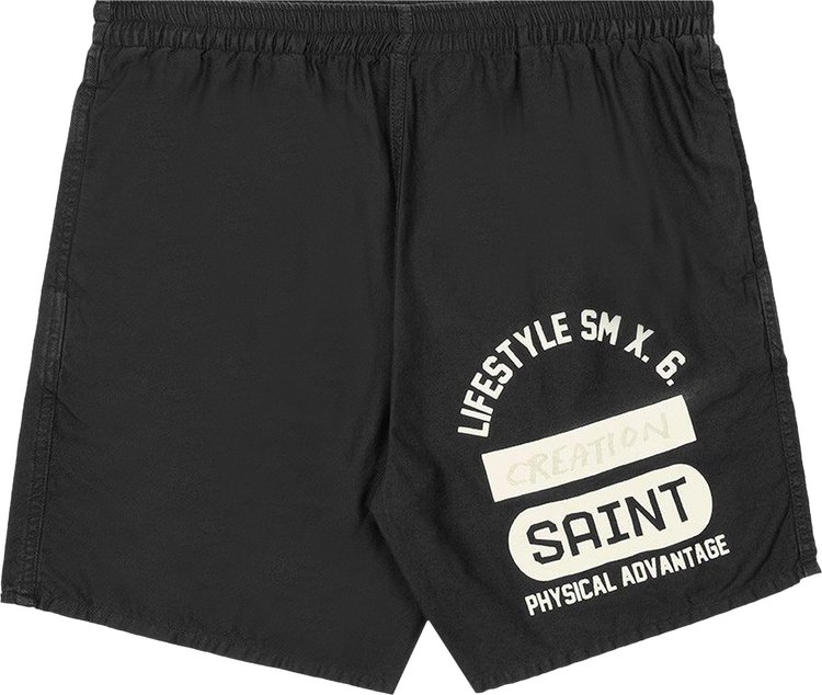 SAINT Mxxxxxx Creation Easy Shorts Black