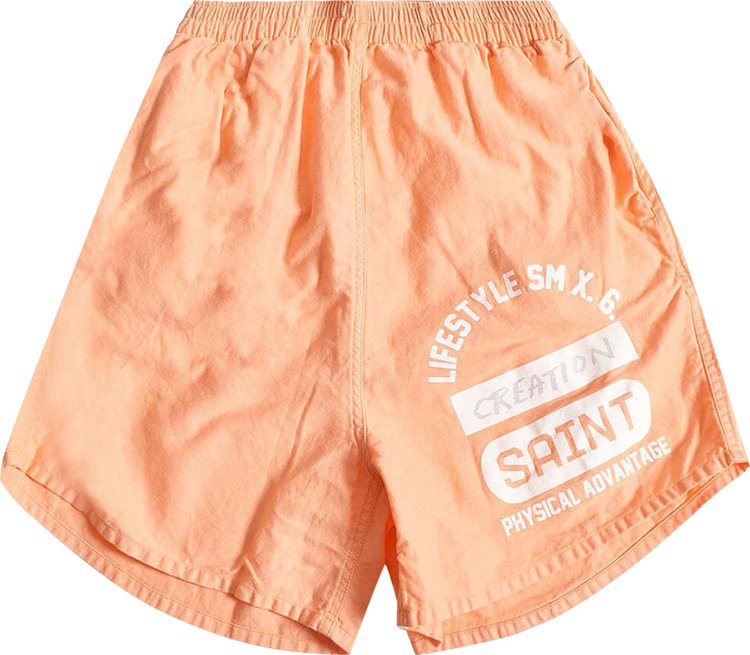 SAINT Mxxxxxx Creation Easy Shorts Orange