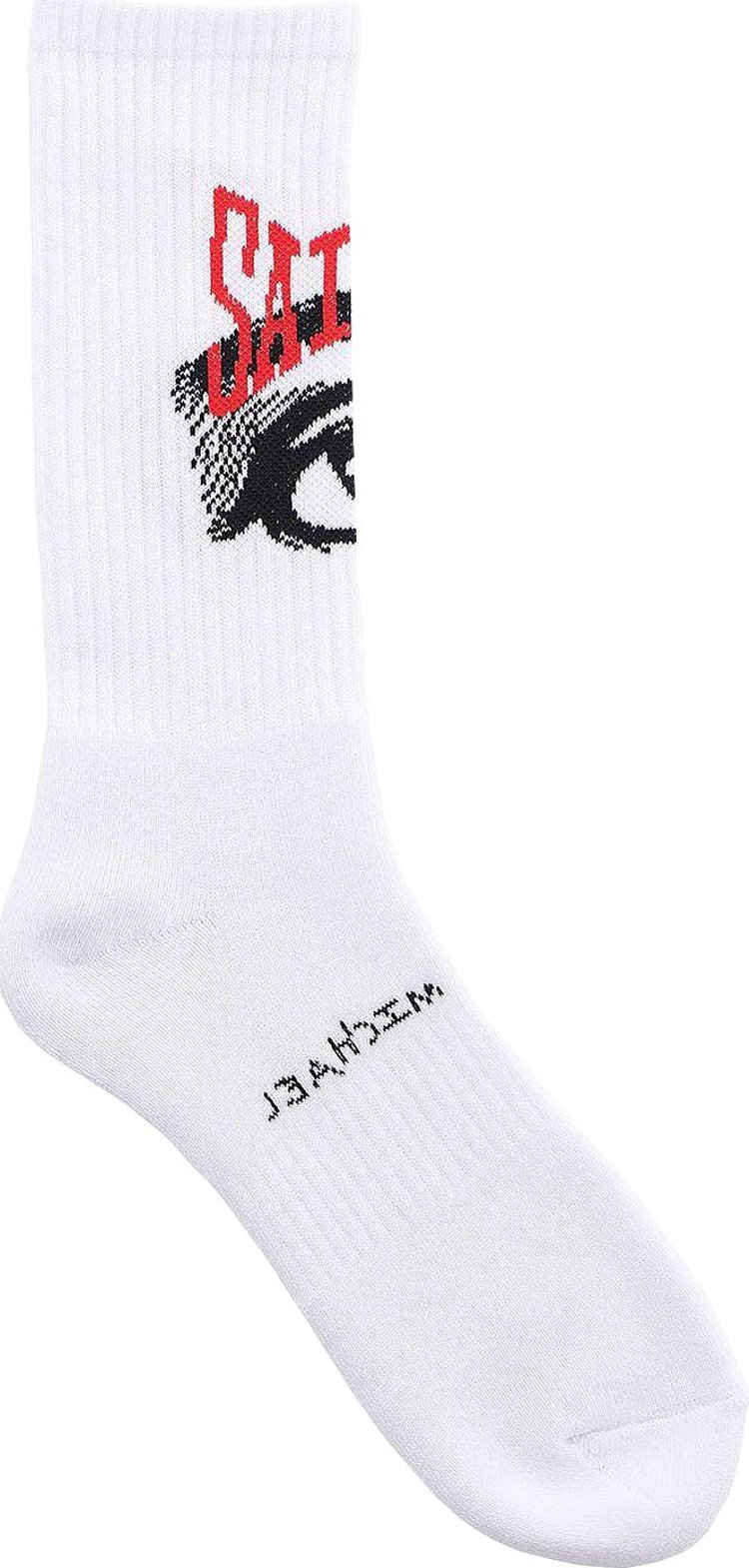 SAINT Mxxxxxx Eye Socks White