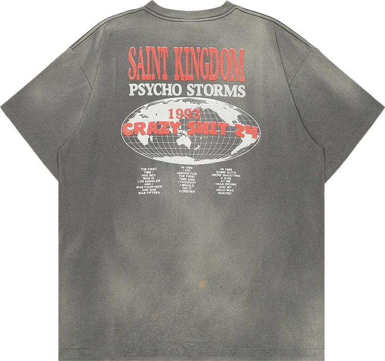 SAINT Mxxxxxx Saint Kingdom Tee Black