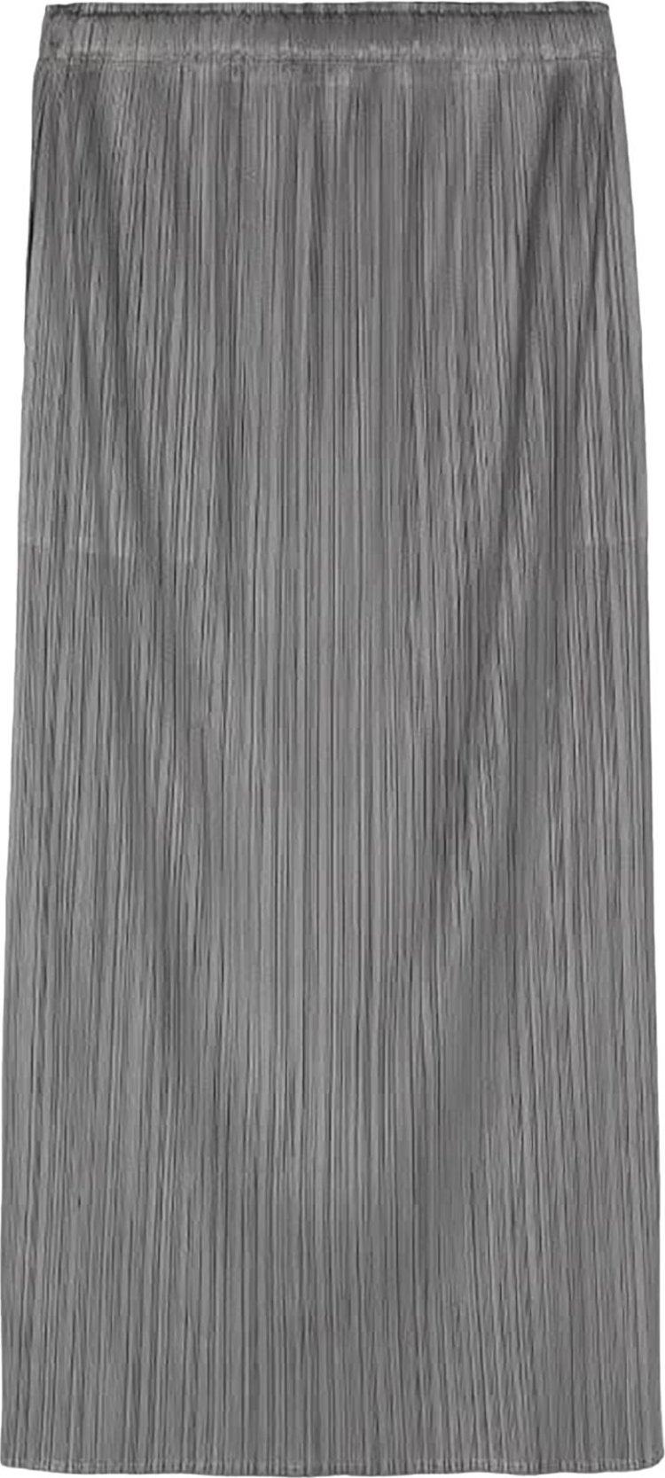 Pleats Please Issey Miyake Basics Skirt Grey