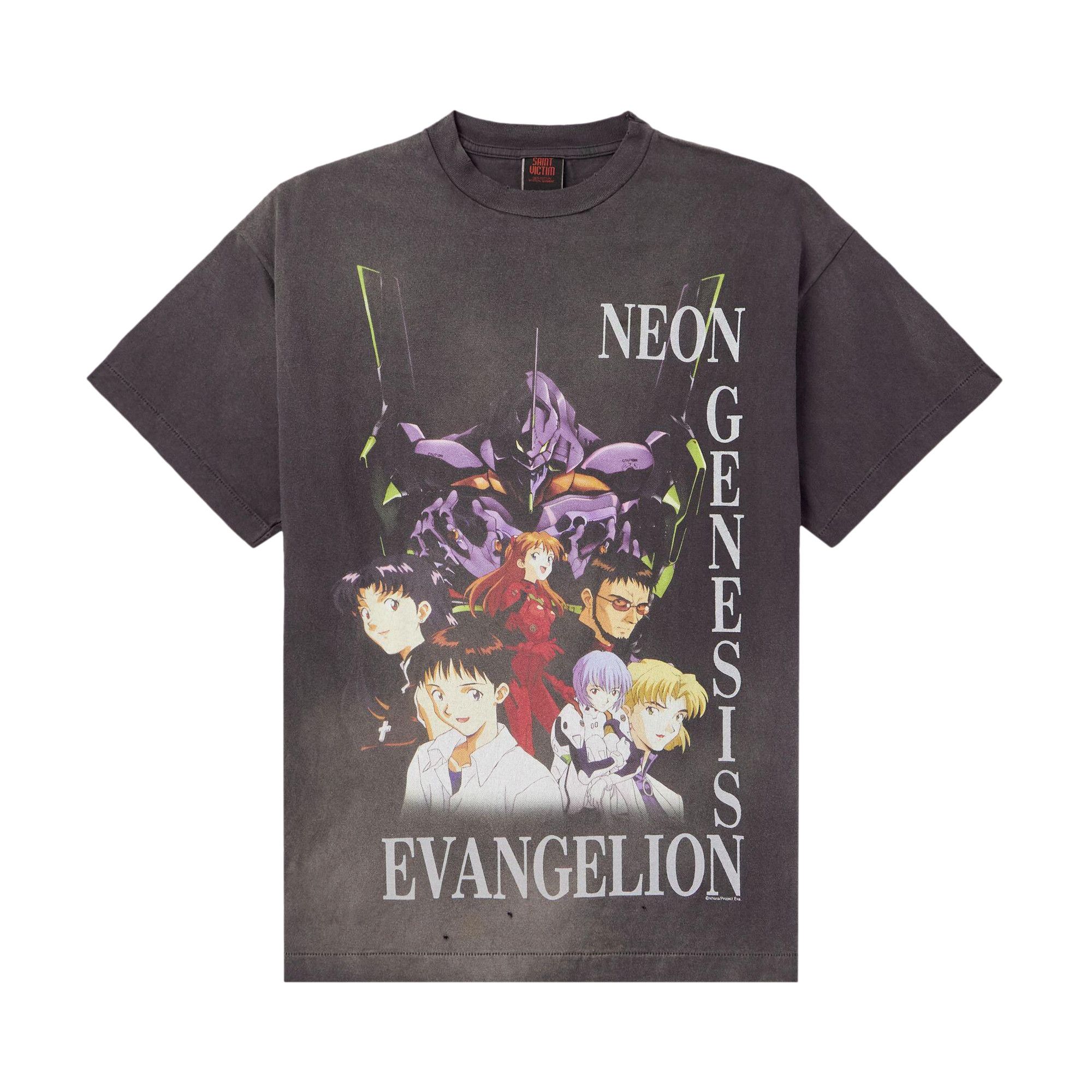 Buy Saint Michael Evangelion Neon Genesis Tee 'Black' - SM
