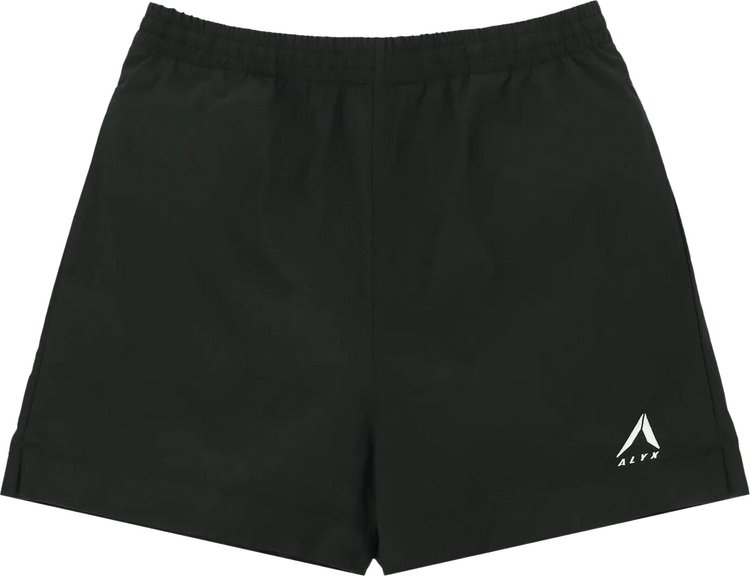 1017 ALYX 9SM Logo Swim Shorts Black