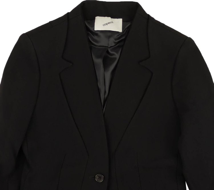 Coperni Slim Blazer Jacket Black