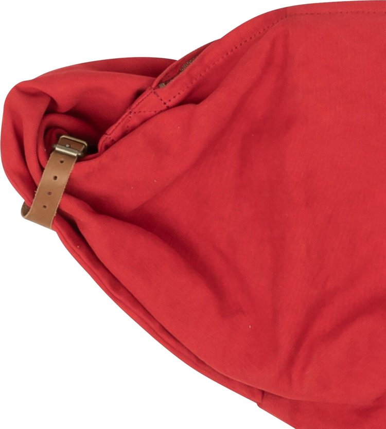 Kapital Canvas Messenger Belt Bag Red