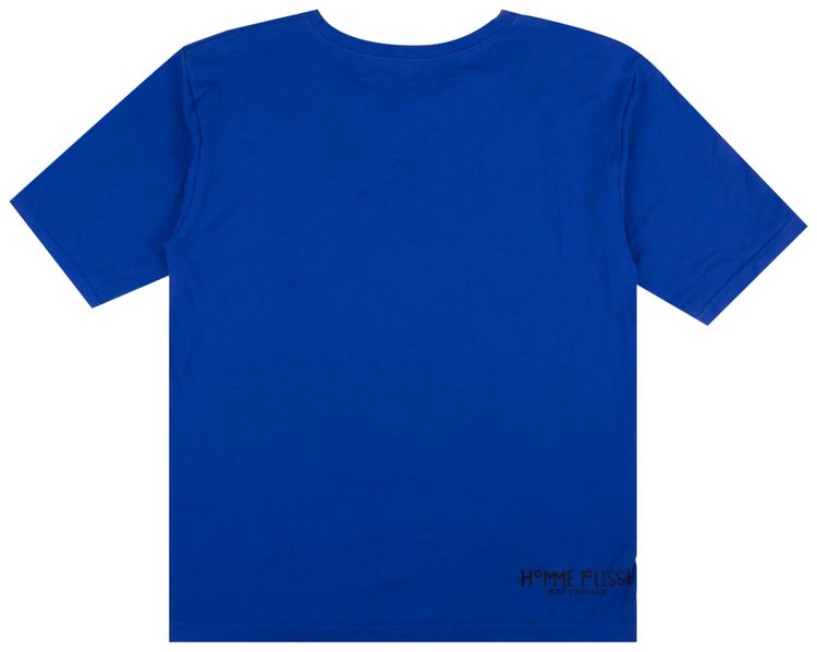 Homme Plisse Issey Miyake Short Sleeve T Shirt Blue