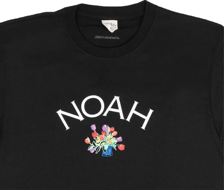 Noah x Wesselmann Core Logo Tee Black