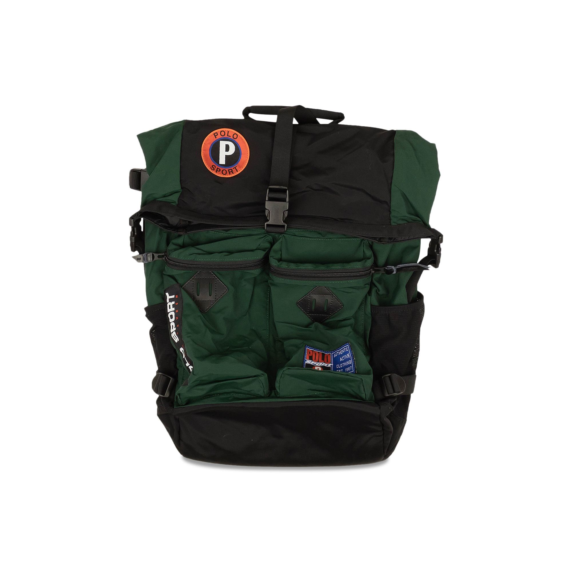 Buy Polo by Ralph Lauren Roll-Top Backpack 'College Green/Polo Black' -  405769404001 COLL | GOAT