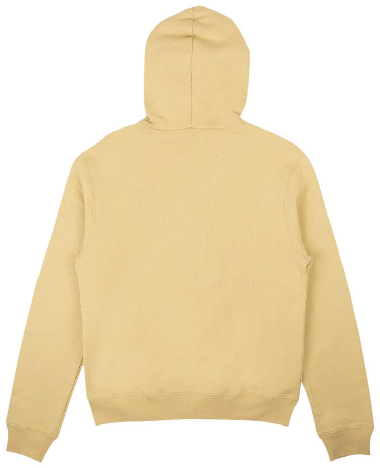 Lanvin Printed Zip Up Hoodie Beige