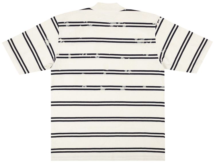 Sacai Dixie Stripe T Shirt Multicolor