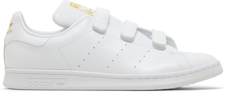 Adidas Stan Smith White Gold Metallic