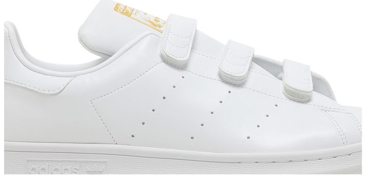 Adidas Stan Smith White Gold Metallic