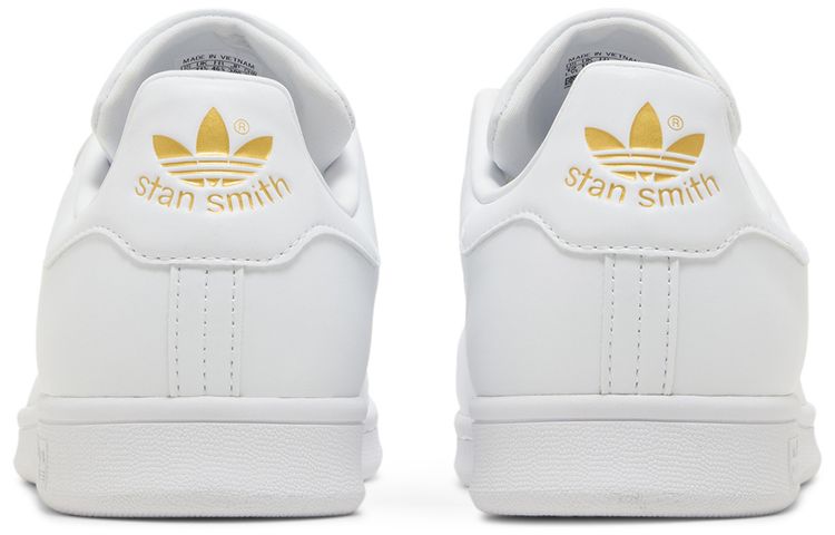 Adidas Stan Smith White Gold Metallic
