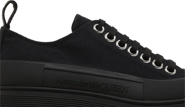 Alexander McQueen Wmns Tread Slick Lace Up Triple Black