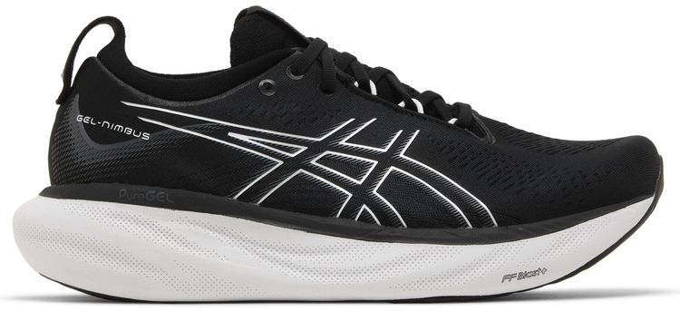 Asics Wmns Gel Nimbus 25 Black Pure Silver