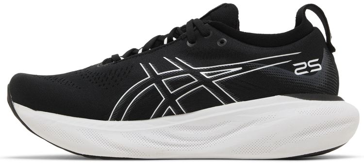 Asics Wmns Gel Nimbus 25 Black Pure Silver