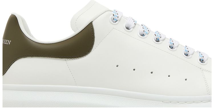 Alexander McQueen Oversized Sneaker White Khaki
