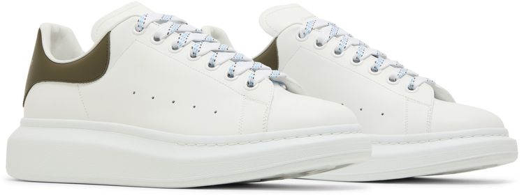 Alexander McQueen Oversized Sneaker White Khaki