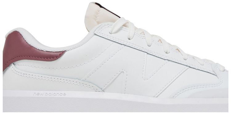 New Balance CT302 White Washed Burgundy