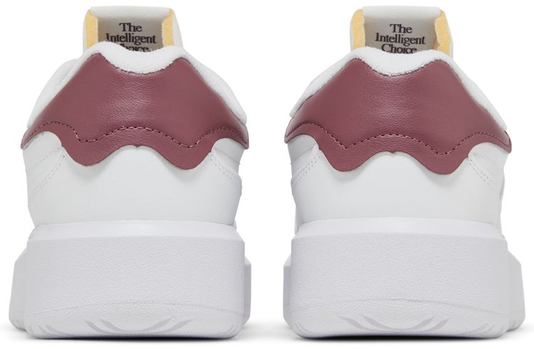 New Balance CT302 White Washed Burgundy